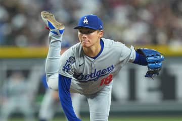 山本由伸 6回無失点で今季200奪三振達成！日本人投手として7人目の快挙でドジャース地区優勝に大貢献