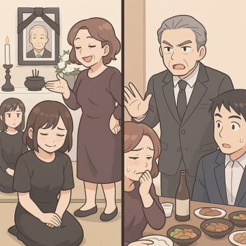 義母から法事の場で「よそ者扱い」された私。しかし義祖父が放った一言で私は救われ涙【短編小説】