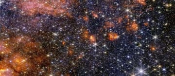 天の川銀河中心の濃密な領域　ジェームズ・ウェッブ宇宙望遠鏡が観測した「いて座B2分子雲」