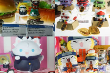 Chibiぬい×MEGA CAT PROJECTの「ニャルト！うずまきナルト」が初公開！「機動戦士ガンダム 機動戦士ニャンダム　招き猫ver.」も展示！他にも『ヒロアカ』や『呪術廻戦』などのジャンプキャラクターが多数ニャンコ化!!【メガホビEXPO2025】