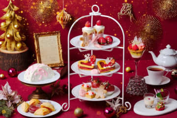 いちご尽くしのクリスマスアフタヌーンティーが登場！横浜「アートグレイス ポートサイドヴィラ」で