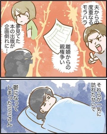 【漫画】いろいろ重なり過ぎて鬱状態に！ そんな時に突然言葉が降ってきた【ヤバイDM Vol.12】