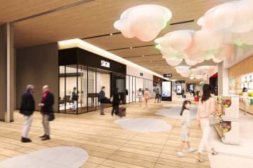 関西国際空港T1、制限エリアに23店舗新規オープン　2026年夏に