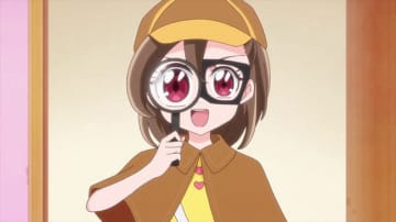 『キミとアイドルプリキュア♪』第34話「名探偵はもりん！謎のメニューを追うぞな！」、喫茶グリッター開店当初の謎のメニューを突き止めよう