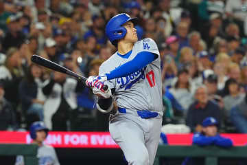 大谷翔平は2戦連発55号ならず　HR1位と2本差のまま…朗希は1回無失点、ド軍は逆転勝ち