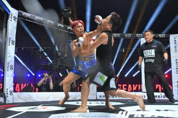 RIZINファイターと戦った朝倉未来の友人がブレイキングダウン初出場のフィリピンファイターにドクターストップ負け