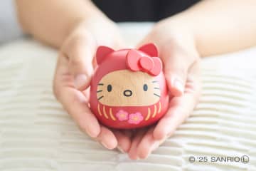 【サンリオ】ハローキティ・マイメロディとクロミが大人可愛い木製だるまになったよ♪