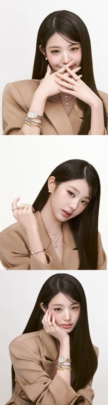 IVE・ウォニョン、約900万円のジュエリーを纏い“女神オーラ”放つ！「BVLGARI」新ビジュアル公開