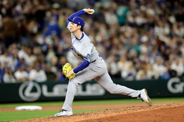 LA記者たちも佐々木朗希を称賛「ブルペンは強力な武器を…」中1日でも快投、60発男斬りを評価