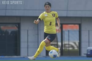 p【ソッカー（女子）】堅守を支える２年生コンビ　宮嶋ひかり×米口和花／リーグ戦再開直前インタビュー企画第３弾/p