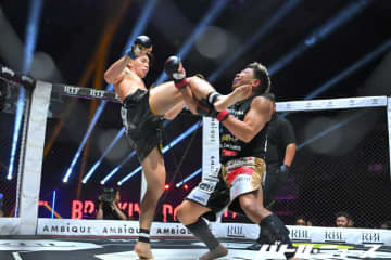 K-1を辞めてブレイキングダウンに来たレオナ・ペタスの実弟がKO勝利！THE OUTSIDERレジェンド狩り宣言！