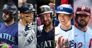 残り2戦で50号大台は5人目なるか　すでにローリー、シュワバー、大谷翔平、ジャッジが達成　スアレスが王手