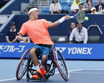 車いす1回戦で小田凱人が完勝　ジャパンOPテニス第4日