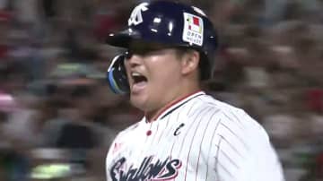 【ヤクルト】スタメン復帰の村上宗隆がさっそく豪快な一発　7年連続で20号達成　今季わずか50試合出場