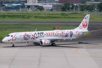 「JAL ミャクミャクJET」、10月13日に運航終了... 伊丹で小学生向け“お別れイベント”開催