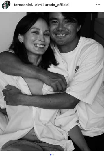 モデルの黒田エイミが再婚・妊娠発表…年内に出産予定　お相手はテニス日本代表のダニエル太郎