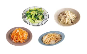 お弁当に入れてもOK！ ほぼ5分で作れる野菜メインの常備菜4品
