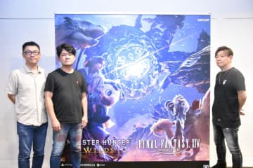 「モンハンワイルズ」×「FFXIV」コラボメディア合同インタビュー【TGS2025】15年以上の絆が生んだ大規模コラボ。吉田氏と辻本氏がラブコールをぶつけ合う