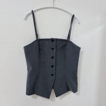 【GU】値下げで今すぐ欲しい♡秋おしゃれ＆スタイルUPが叶う神ビスチェ《着用レビュー》
