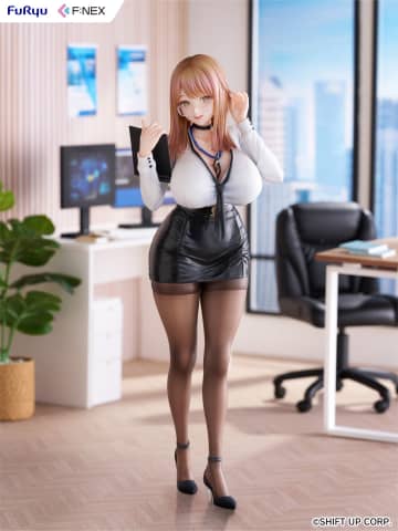 「勝利の女神：NIKKE」より「エマ」がオフィスセラピー姿で1/7スケールフィギュア化！ 2026年8月発売予定