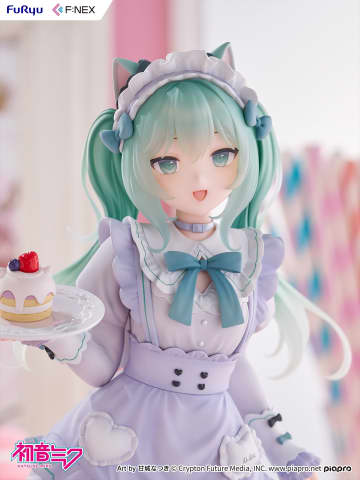 イラストレーター・甘城なつき氏が描き下ろした「初音ミク」が「F:NEX」ブランドで立体化9月28日より予約開始