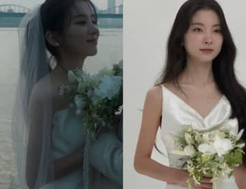 LADIES' CODEの末っ子ジュニ、結婚を発表…美しいウエディングドレス姿も公開