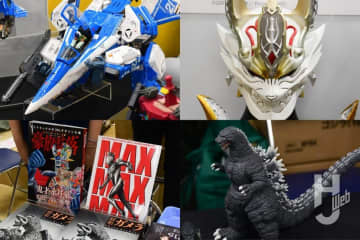『牙狼〈GARO〉』ヘッドモデル「白夜騎士ダン」初展示！コトブキヤ「ゴジラ（1989）」キット展示やホビージャパンブース出展など「スーパーフェスティバル92」会場展示フォトレポート