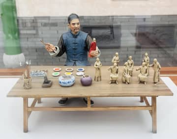 中国・天津市で無形文化遺産展　名品200点近く展示
