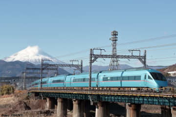 【小田急電鉄】御殿場線直通70周年を記念した撮影会に特急ロマンスカー・MSEが登場！海老名検車区に留置し撮影会を実施！撮影時は御殿場線にちなんだ愛称の表示も