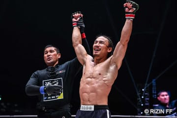 【RIZIN】35歳・矢地祐介「もう終わりだとかうるせーよ！」　鮮やかチョーク葬で完全復活…名古屋のファン大歓声
