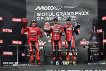 【順位結果】2025MotoGP第17戦日本GP 決勝