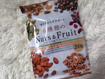 アエナでリピート購入中！ おやつにぴったりな「6種類のNuts＆Fruit」