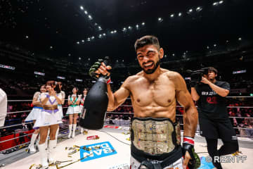 【ＲＩＺＩＮ】サトシ・ソウザが堀江を１００秒でＲＮＣ一本勝ち　Ｖ５も「今年また戦いたい」
