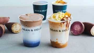 DEAN & DELUCAの秋♡紫芋ココナッツラテ＆安納芋ティーラテ新発売