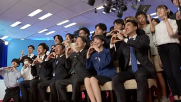自民総裁選5候補が高校生と討論　40人参加　直接質問も