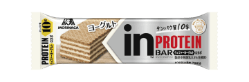 森永製菓、タンパク質10g・ビタミンB群7種配合した「inバープロテイン＜ヨーグルト＞」発売