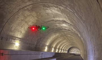 JR東海とエアロセンス、トンネル内で長距離自動飛行が可能なドローン制御技術を共同開発