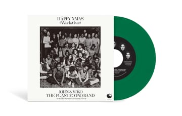 ジョン＆ヨーコ／ポール・マッカートニー、定番クリスマス・ソング2曲がカラー・ヴィニールで発売