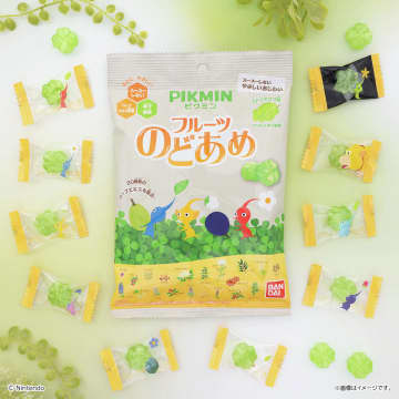 「ピクミン フルーツのどあめ」が本日発売。ピクミンやオッチンをデザインしたかわいい個包装