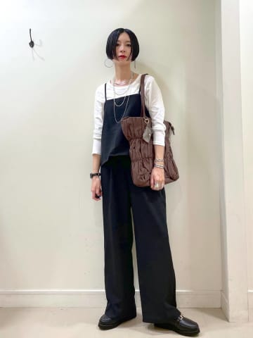 「着る服ない」→【グローバルワーク】で解決！ 着回し力100点の「楽ちんサロペ」