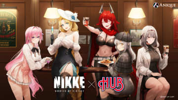 「NIKKE」とHUBのコラボが開催！ コラボアクリルスタンドなどグッズ＆メニューが販売20万円超えの等身大アクリルパネルも受注販売