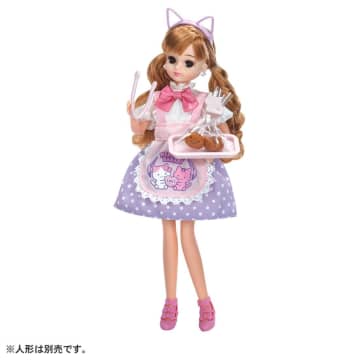 猫耳カチューシャにエプロン！　「リカちゃん LW－13 ねこねこベーカリー ドレスセット」発売