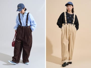 秋冬らしい季節感を、人気ショップの別注ボトムス＆靴バッグで取り入れて