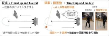 高齢者の予測的な歩行調整能力を簡便に測る手法を考案 ―国際的に普及するTimed Up and Go testの活用―