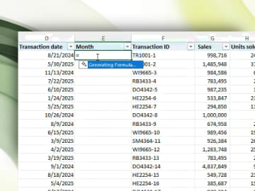「Excel」に『=』を入力するだけで「Copilot」がセルに合う数式を提案してくれる機能／周りのデータを参照しながら勝手に考えてくれる便利機能