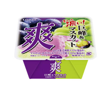 「爽 巨峰＆マスカット」（ロッテ）の初動をビッグデータで分析 定番バニラを超える売上 「本物の味」の口コミも