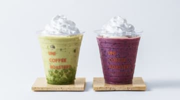 【UNI COFFEE ROASTERY】破格の500円で楽しめる！シャインマスカットと巨峰を贅沢に使った限定フラッペがお得すぎる♡