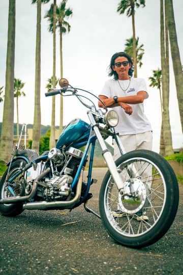 湘南エリアを流すBeach town Chopper