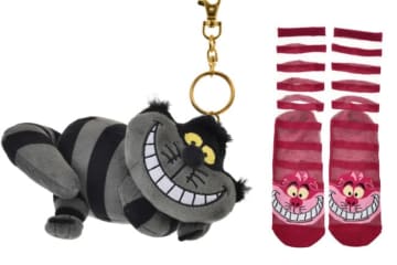 『ふしぎの国のアリス』チェシャ猫の新グッズ登場！　頭部分が外せるユニークな「ぬいぐるみ」など展開