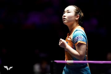 伊藤美誠 2回戦進出！ 初対戦の中国有望株をバックハンドで翻弄【卓球 チャイナスマッシュ】